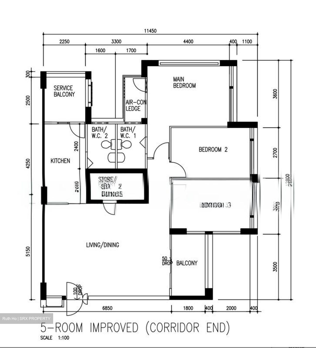 Blk 555 Woodlands Drive 53 (Woodlands), HDB 5 Rooms #558398791